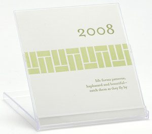 2008 Calendar — cover