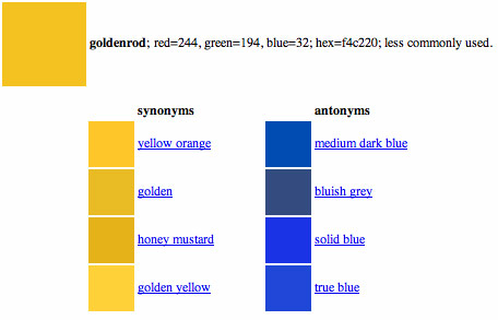 goldenrod color