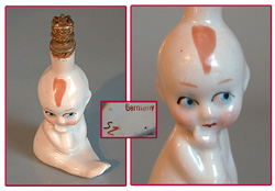 Kewpie Crown Top perfume bottle