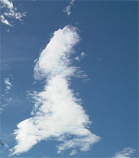 Britain-Shaped Cloud