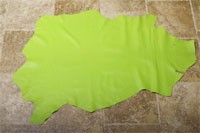 Green Leather Hide