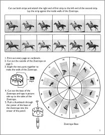 Muybridge Zoetrope papercraft