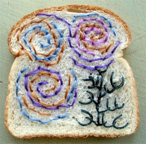 Embroidered Bread