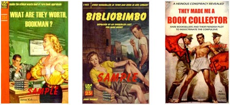 BiblioPulp posters from Heldford Book Gallery