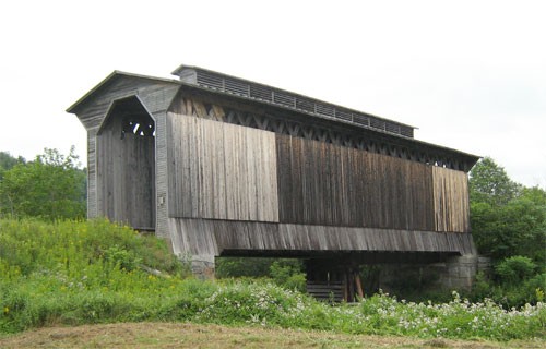 Fisher Covered Railroad Bridge, Vermont