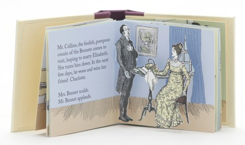 P&P: abridged pop-up version of Pride and Prejudice by green chair press