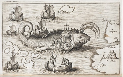 Sea Monstors  on Medieval and Renaissance Maps