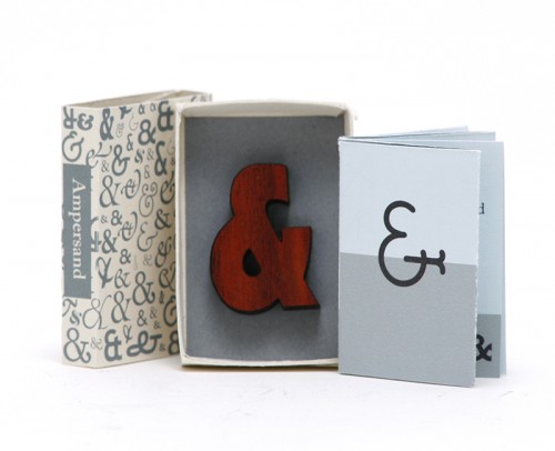 Ampersand Miniature Book in a Matchbox