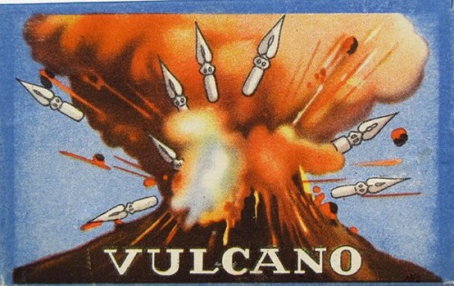 Schachtel Vulcano pen nib box from Letterology