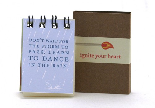 Ignite Your Heart, a matchbox book