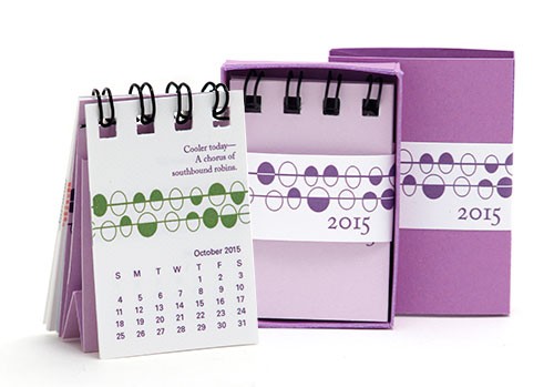 2015 Calendar in a Matchbox by Green Chair Press