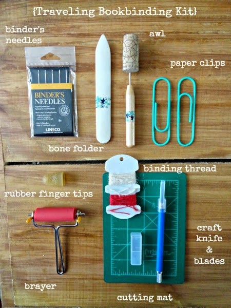 Kimberly Jones Traveling Bookbinding Kit