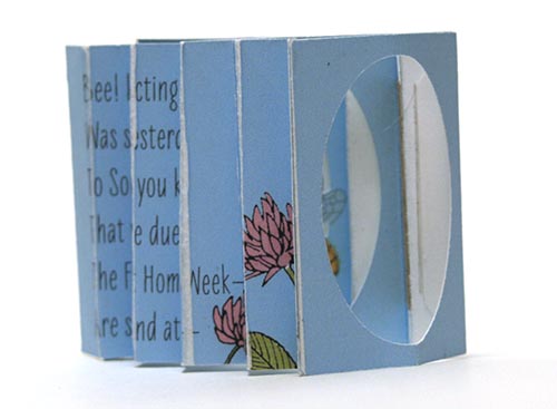 Bee tunnel book