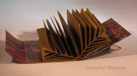 Fishbone Folding Technique, book by Dorothy Wheeler