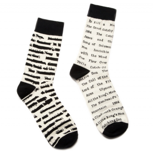 Out of Print Clothing’s banned book socks