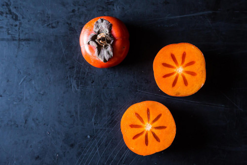 persimmons