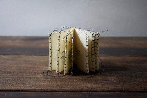 Kat Howard's miniature book 'Trust/Taunt'