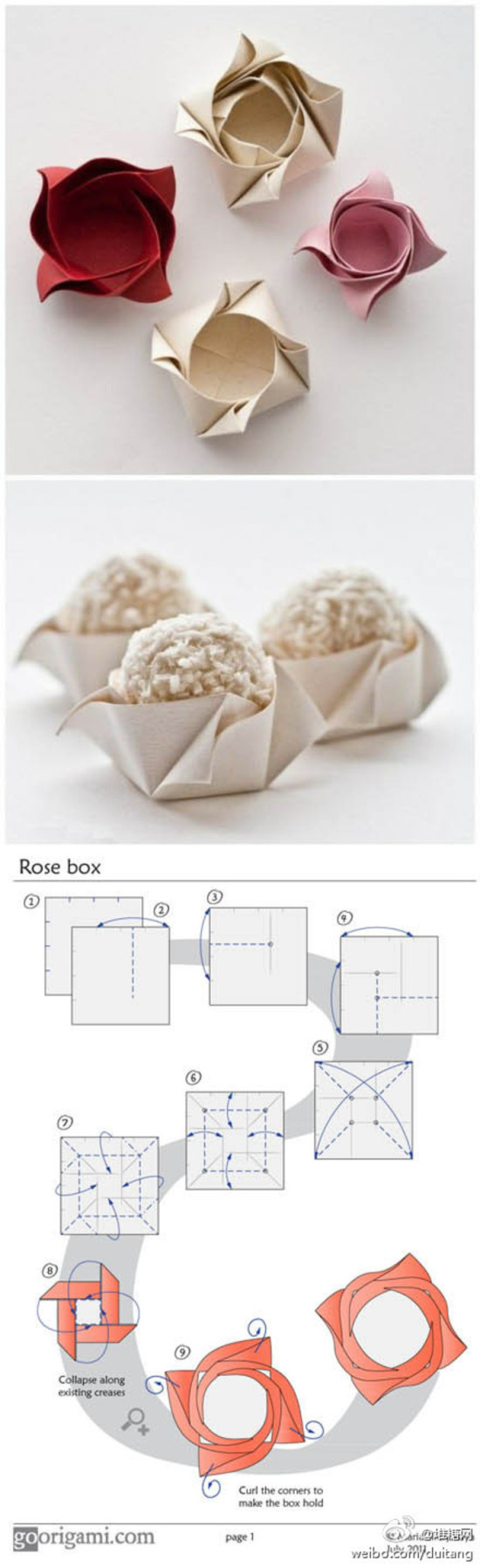 rose box instructions