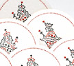 bridge party playing card coaster