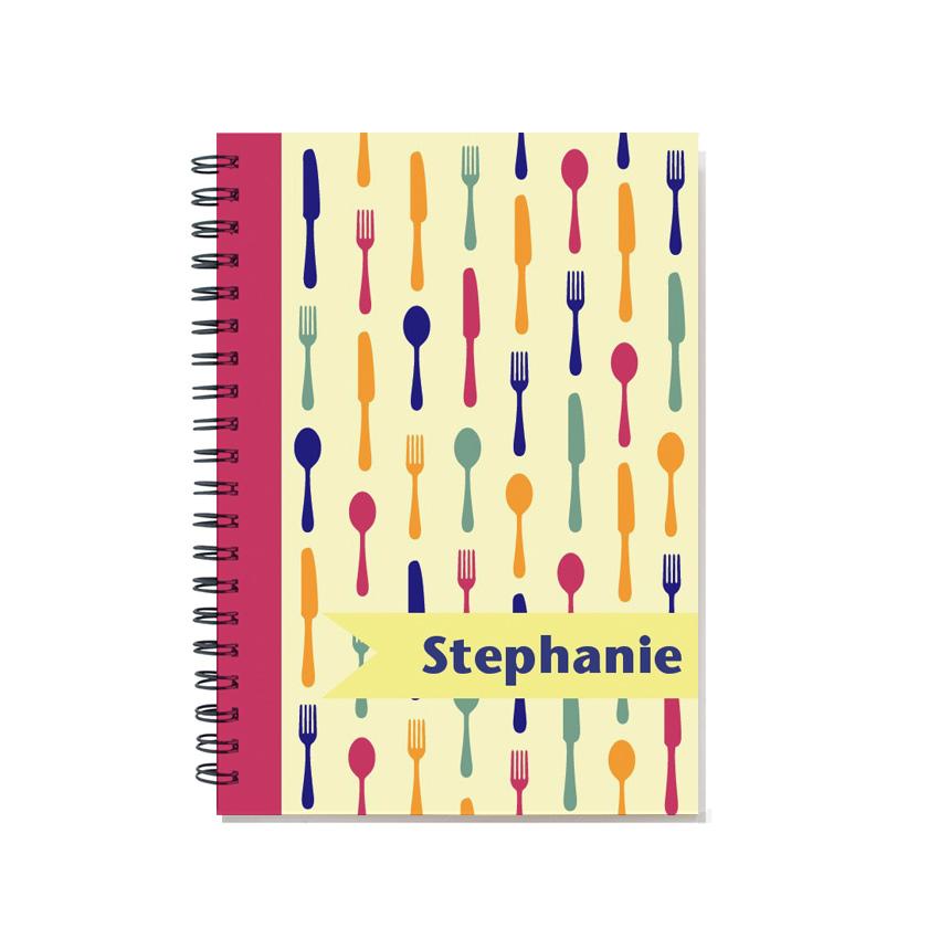monthly planner, personalized calendar notebook